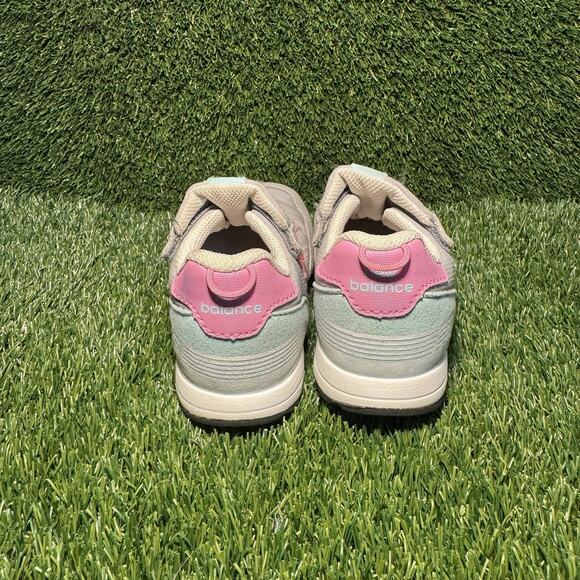 Size 9C - New Balance 515 Gray Pink Blue - Picture 7 of 7